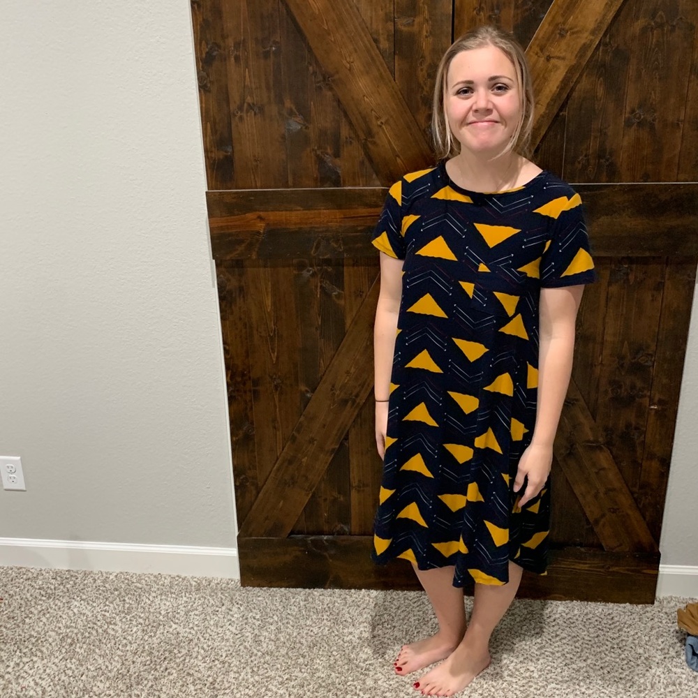 Funky geometric dress